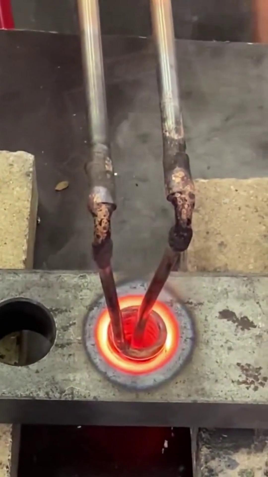 小型高頻加熱機 高頻下载香蕉视频APP 內孔淬火熱處理