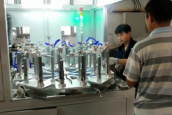 多工位高頻釺焊機，自動化銅管焊接設備